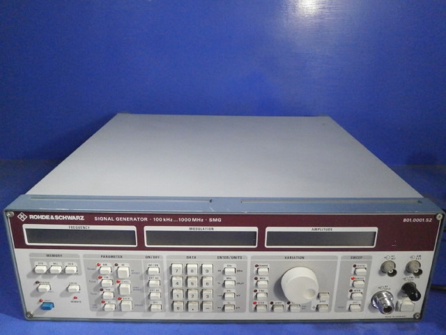 ★ROHDE&SCHWARZ SMG SIGNAL GENERATOR 100kHz...1000MHz★_画像1