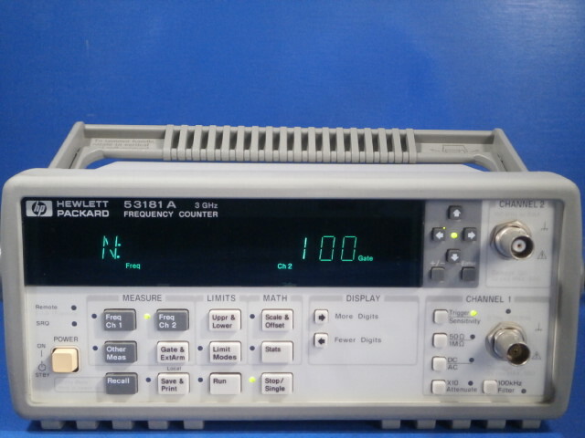 hp 53181A FREQUENCY COUNTER 225MHz_画像2