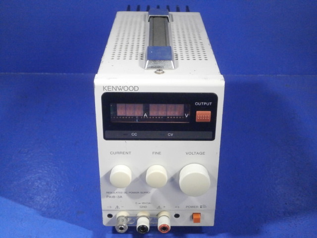 ★KENWOOD PA18-3A REGULATED DC POWER SUPPLY★の画像1