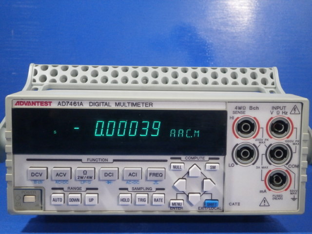 ADVANTEST AD7461A DIGITAL MULTIMETERの画像2