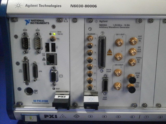 Agilent N6030-80006 CompactPCI System Chassis with Embedded Controller and Waveform Generator_画像2