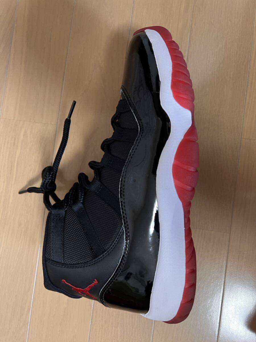 エアジョーダン11 bred 27.5cmの画像5