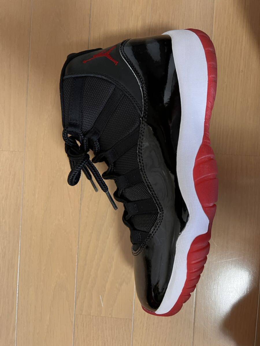 エアジョーダン11 bred 27.5cmの画像6