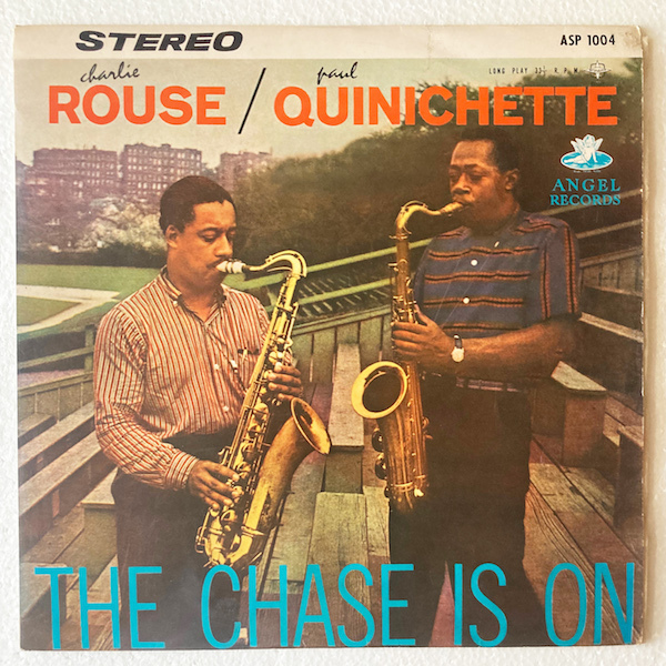 【国内盤 / LP】 CHARLIE ROUSE & PAUL QUINICHETTE / The Chase Is On 【ASP 1004】_画像1