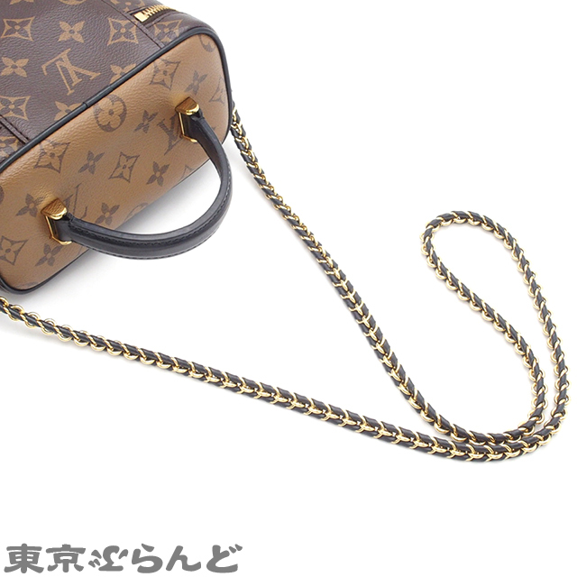 101720689 ルイヴィトン LOUIS VUITTON ヴァニティ NV PM 2WAY M45165 モノグラムリバース ショルダーバッグ レディース_画像4