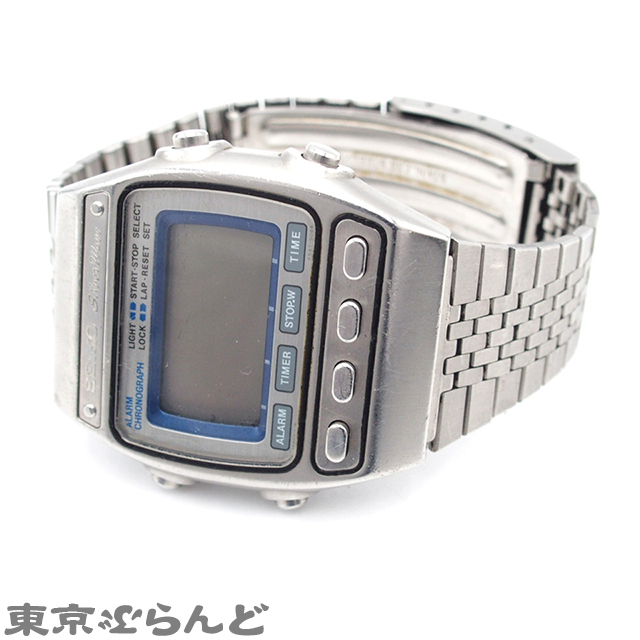 101721264 1円 セイコー SEIKO シルバーウェーブ A547-5020 ステンレススチール 腕時計 メンズ ジャンクの画像2