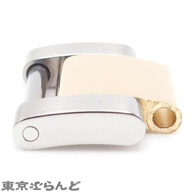 101718049 ロレックス ROLEX オイスターブレス用 コマ 15mm 116613 116523 116713等対応 イエローゴールドxシルバー SS K18YG 小物 メンズ_画像3