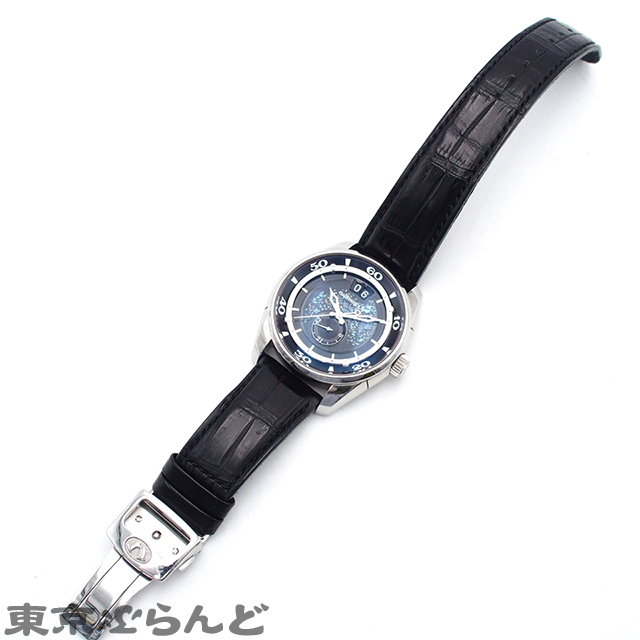 241001013684 1円 シチズン CITIZEN カンパノラ 琉雅 NZ0000-07F SS クロコダイル 漆 螺鈿 腕時計 メンズ 自動巻の画像2