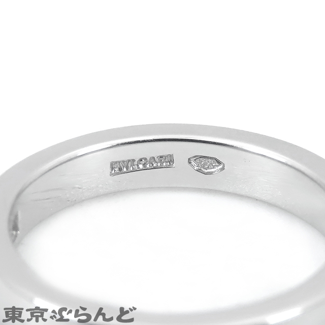 101717635 ブルガリ BVLGARI マリーミー リング Pt950 ダイヤモンド 7号相当 1PD プラチナ リング・指輪 レディース 仕上済_画像3