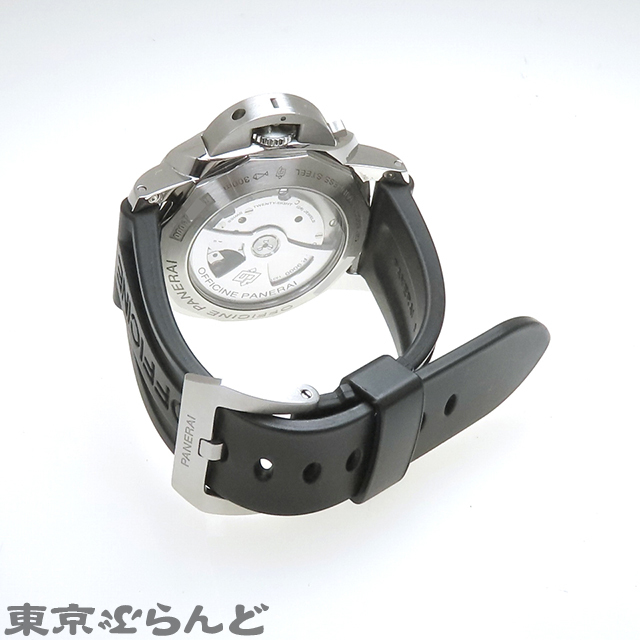 101724721 1円 パネライ ルミノールマリーナ 1950 3デイズ PAM00359 R番 ブラック SS ラバー サンドイッチ文字盤 腕時計 メンズ 自動巻