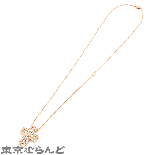 101687418 ダミアーニ Damiani ベルエポック クロス ペンダント Sサイズ 20079802 K18PG ダイヤモンド ネックレス レディース_画像3