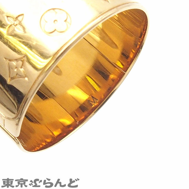 101707879 Louis Vuitton LOUIS VUITTON nano Club 3 color set ring M00209s Lee color Gold metal #M ring * ring lady's 