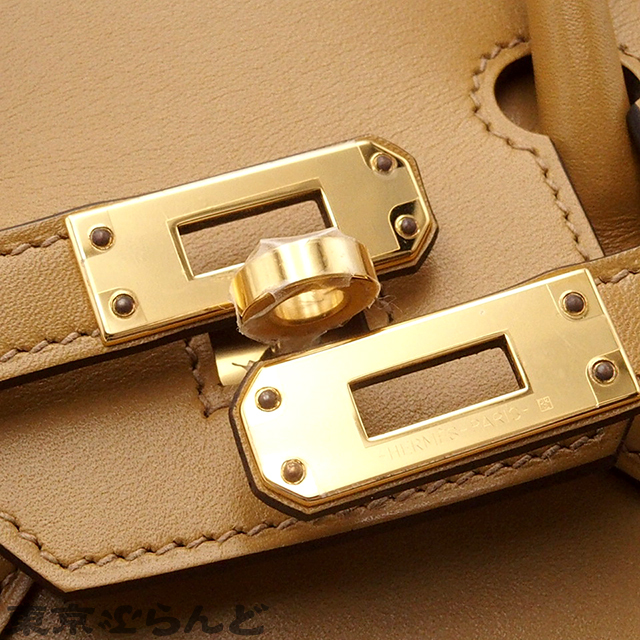 101691930 エルメス HERMES バーキン25 B刻印 プシエール ゴールド金具 タデラクト ハンドバッグ レディース 2023年 未使用_画像5