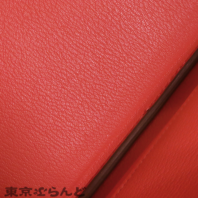 015000095 エルメス HERMES バーキン 30 □Q刻印 ローズリップスティック シルバー金具 トゴ ハンドバッグ レディース_画像8