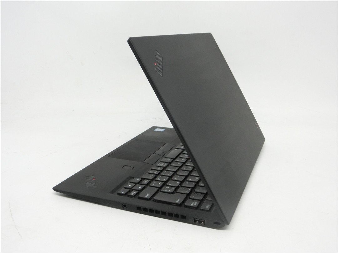 中古Lenovo ThinkPad X1 　 Carbon　6th Core 8世代I7　 　14型 　通電します　起動しません　ノートパソコン　詳細不明　ジャンク扱い_画像3