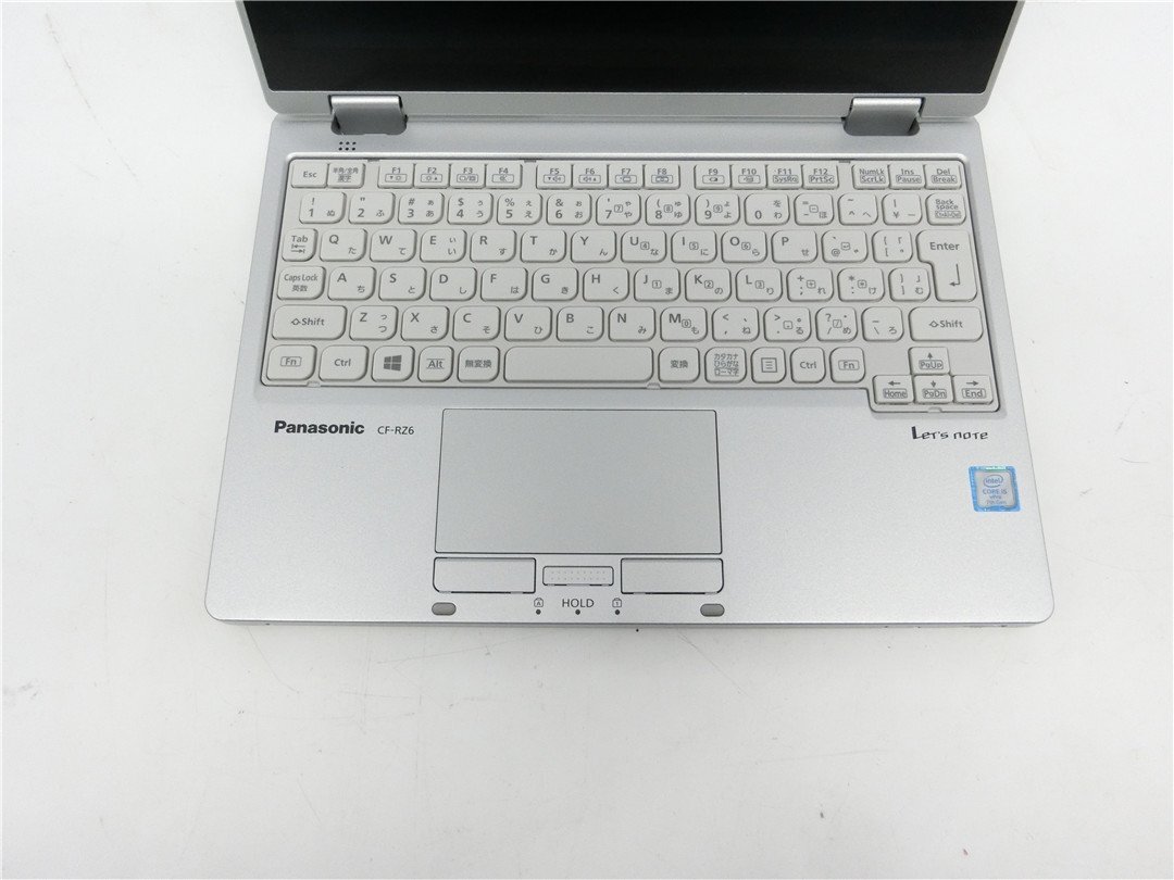 Panasonic CF-RZ6 ノートパソコン Corei5 7Y57 メモリ4GB BIOSまで表示  詳細不明  ジャンク扱い  送料無料の画像2