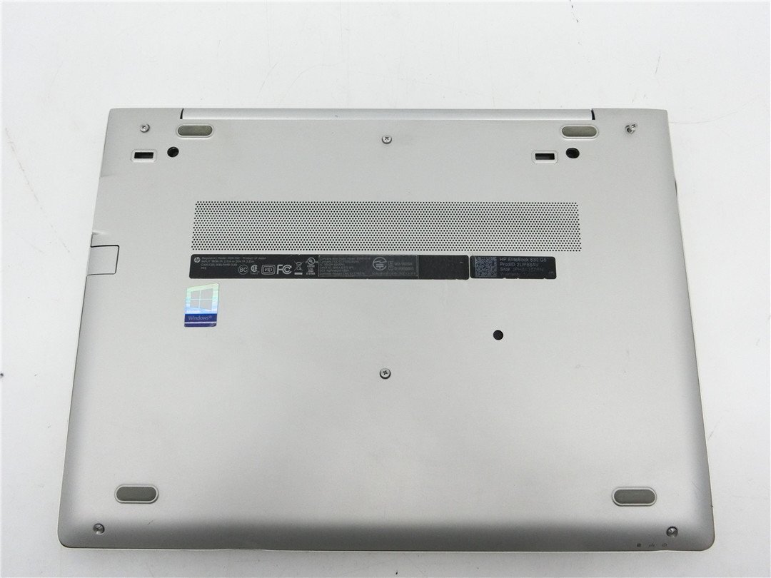中古 HP 830 G5 Core7世代I5 メモリ8GB  13型  通電します Biosロックあり ノートパソコン 詳細不明/ジャンク品 送料無料の画像6
