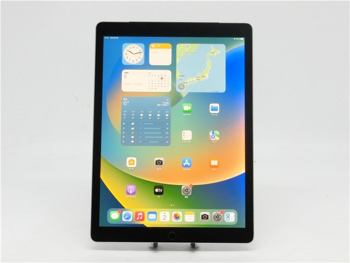 中古 訳あり品 目立つひび割れ iPad Pro 12.9 インチ Wi-Fi+Cellular A1652 256GB  アクティベーションロック解除済み  送料無料の画像1