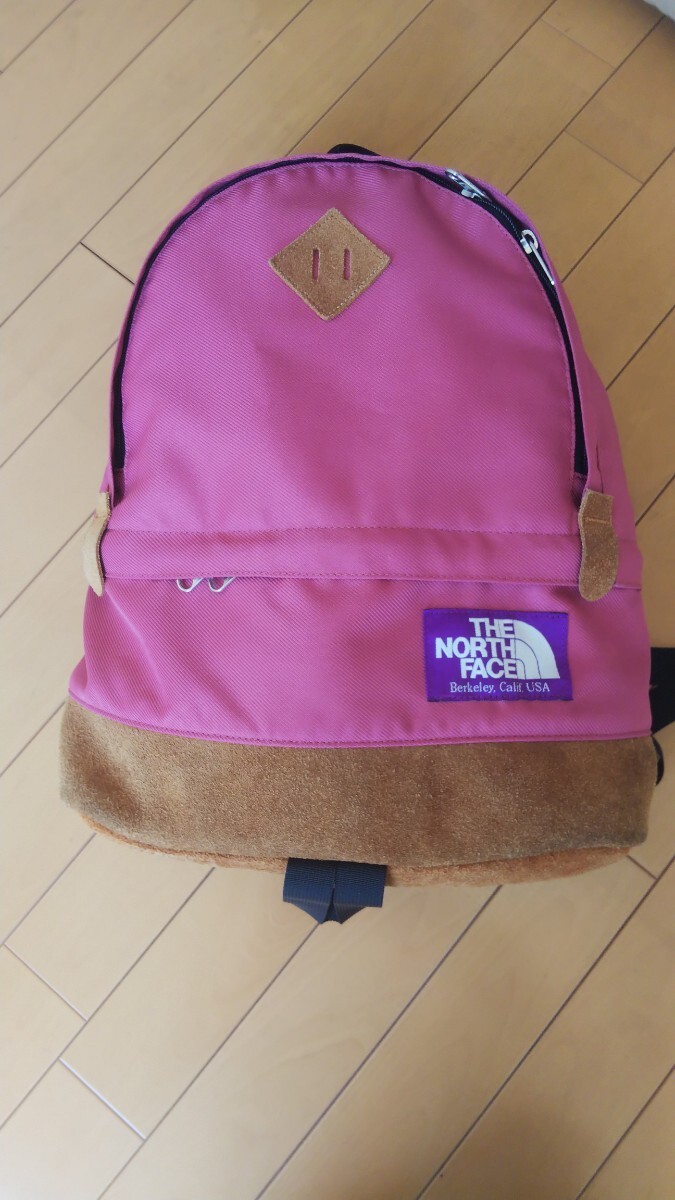 THE NORTH FACE PURPLE LABEL☆ノースフェイス パープルレーベル☆MEDIUM DAY PACK☆リュック☆バックパック☆赤でもなくピンクでもない色の画像2