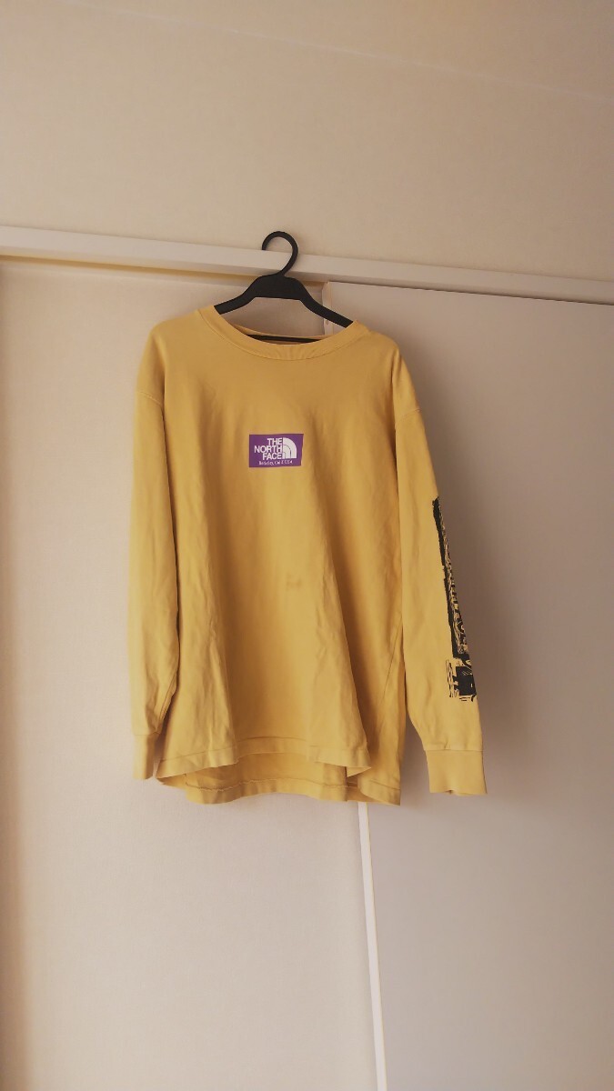 ノースフェイス パープルレーベル☆THE NORTH FACE PURPLE LABEL☆8oz L/S Logo Tee☆定価12100円☆Sの画像3