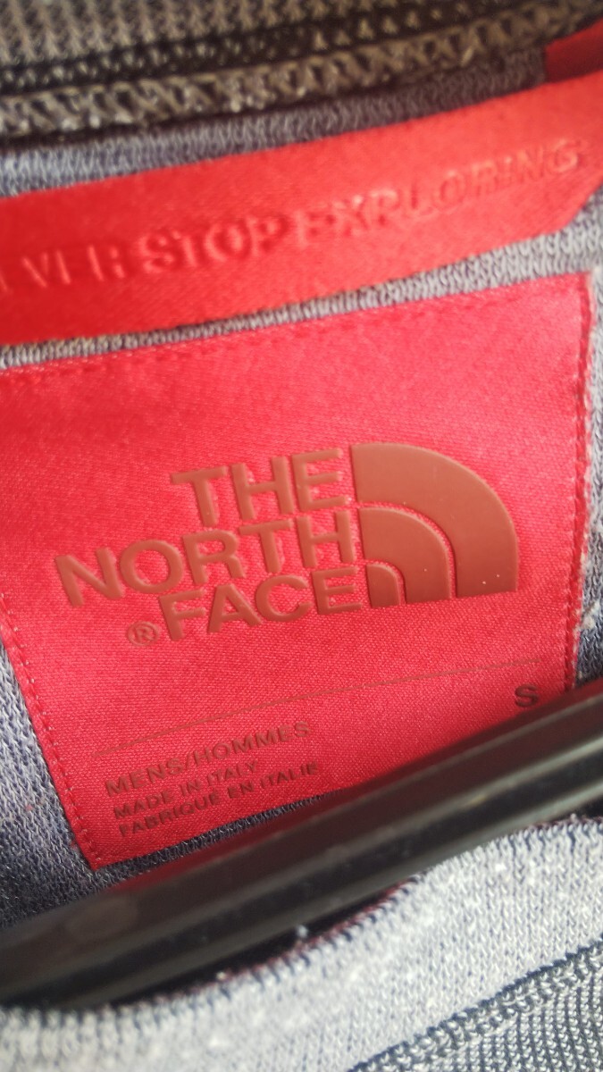 ノースフェイス☆THE NORTH FACE☆ニット☆グレー系☆S☆MADE IN ITALYの画像3