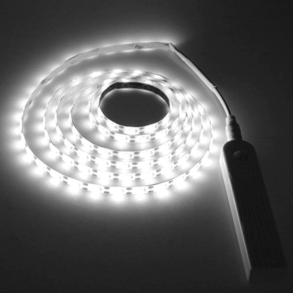 テープライト 5m LED 間接照明 人感センサーライト 屋外 電池式 USB 防水 電池 リモコン 自動点灯 室内 LEDライト 照明 部屋の画像3