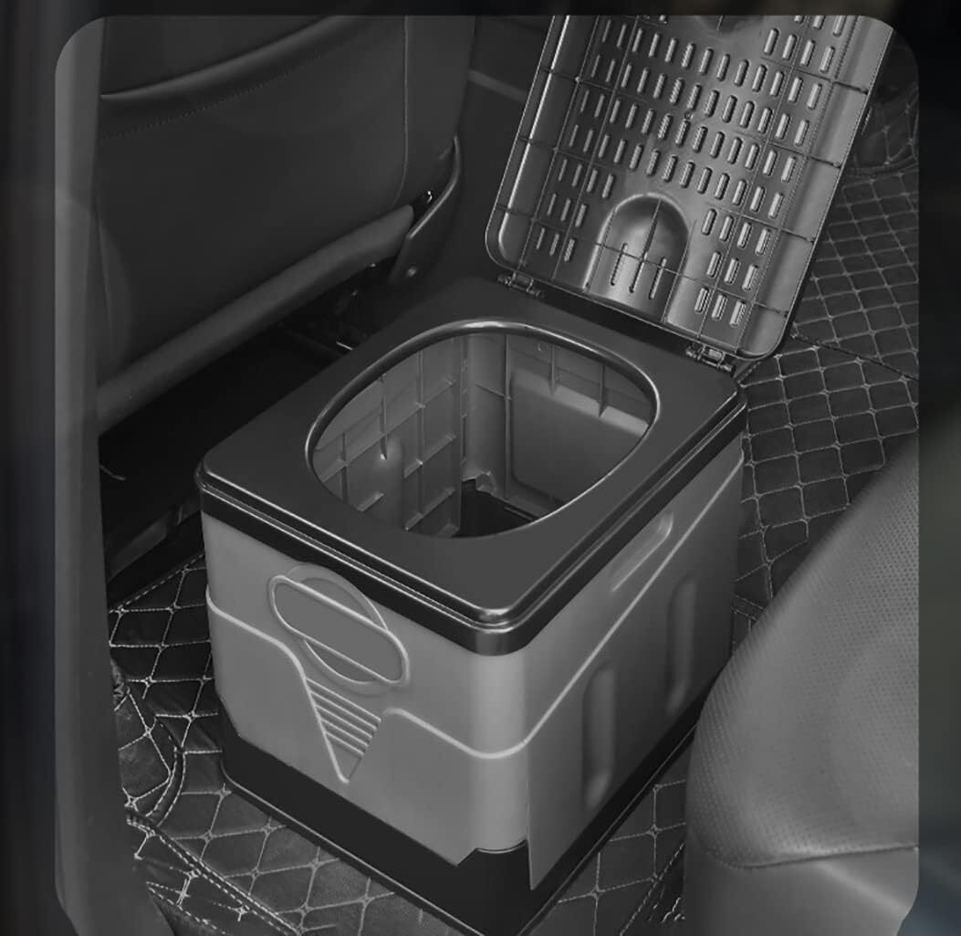簡易トイレ 折りたたみ トイレ 車 非常用 介護 ポータブル 車中泊 キャンプ アウトドア 登山 避難 緊急 仮設 携帯 椅子 野外 便器の画像3