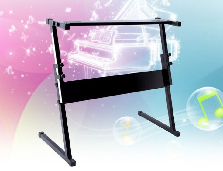  keyboard stand X type . using difficult person .H type Z type height adjustment possible 53cm~82cm tool un- necessary light weight keyboard stand 
