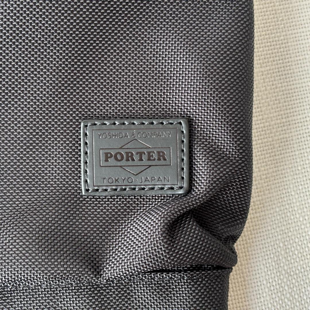 ■1円〜 ＜未使用!!＞■PORTER ポーター ボンド 2way ヘルメットバッグ トート お洒落 使いやすい ガイフ B4/PC収納 ブラック 黒 859-05618の画像2