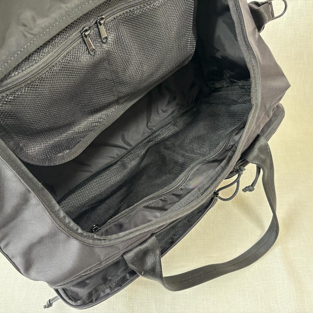 #1 иен ~ < не использовался * с биркой!!>#BRIEFING Briefing 2way сумка "Boston bag" ручная сумка большая вместимость Golf черный чёрный BRG203N17[ действующий товар ]