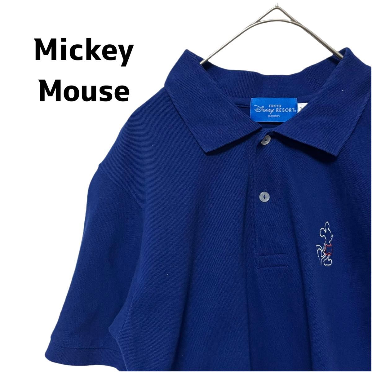 限定　ミッキーマウス　TOKYO DISNEY RESORT ポロシャツ  M