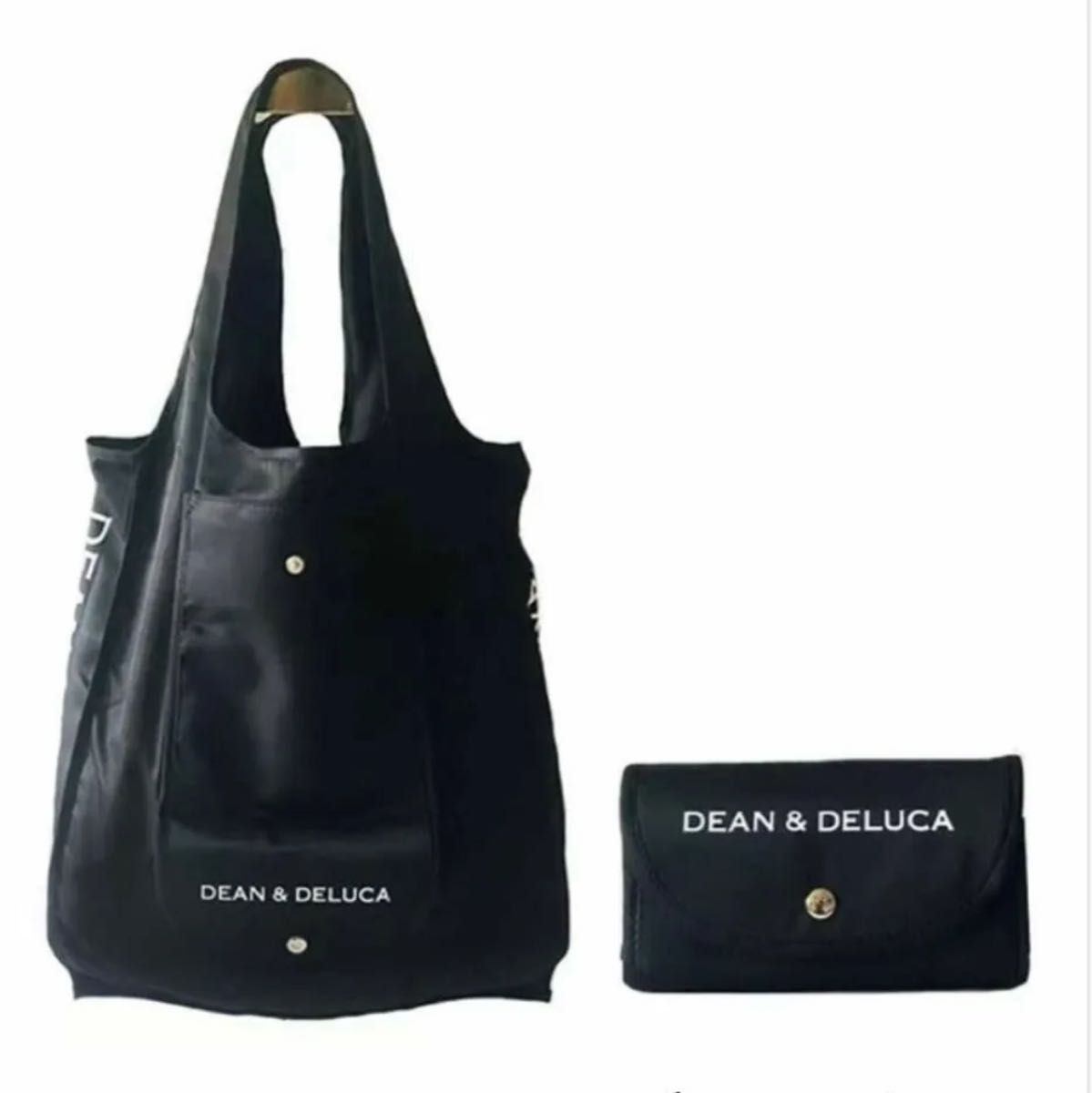 新品：未開封品  DEAN&DELUCA ディーンアンドデルーカ　ショッピングバッグ  エコバッグ　黒 BLACK ブラック
