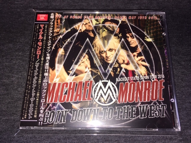●Michael Monroe - Goin' Down To The West Live In Osaka 2016 : Sylph 2CDRの画像1