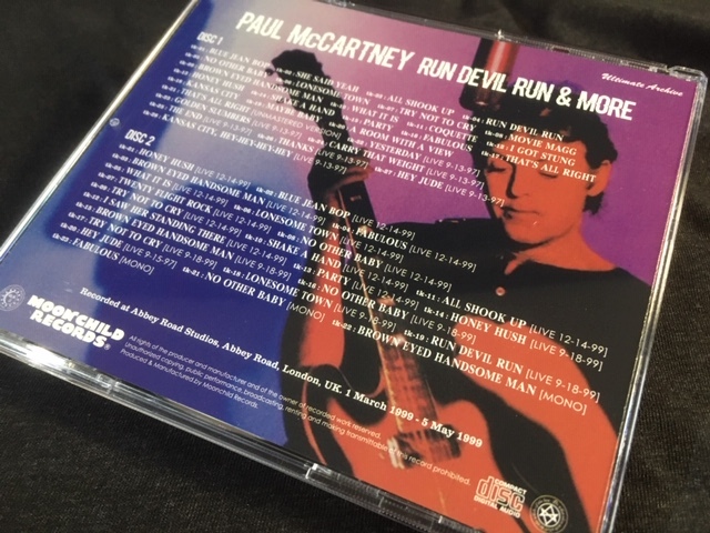 ●Paul McCartney - Run Devil Run & More : Moon Child プレス2CD_画像3