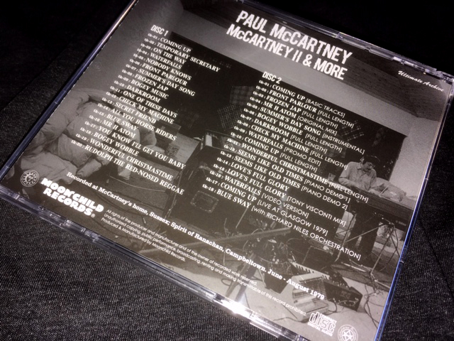 ●Paul McCartney - McCartney II & More Ultimate Archive : Moon Child プレス2CD_画像3