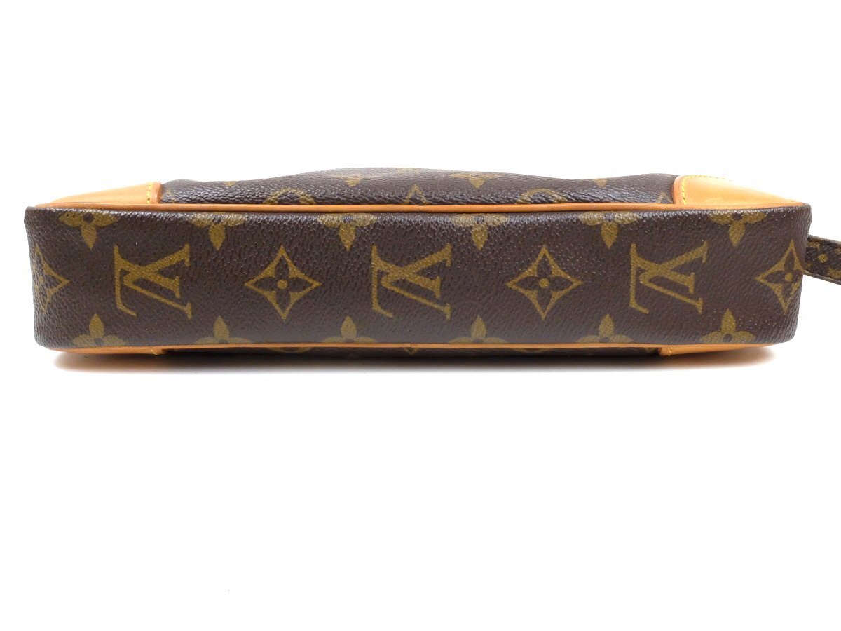 1円スタート 綺麗品【LOUIS VUITTON ルイヴィトン】 マルリードラゴンヌGM モノグラム セカンドバッグ クラッチ M51825 ヴィンテージ_画像3