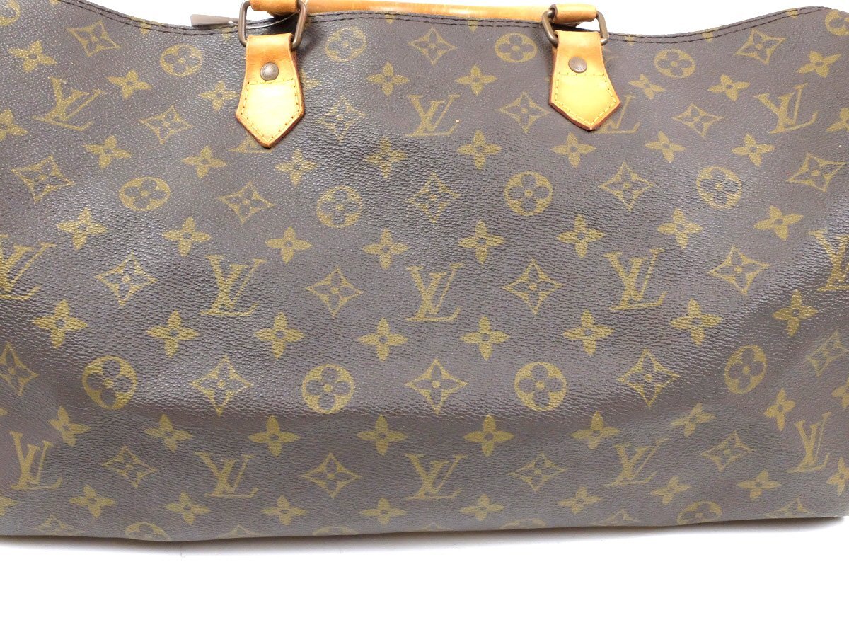 1円スタート 【LOUIS VUITTON ルイヴィトン】 スピーディ40 モノグラム ボストンバッグ M41522 旅行カバン ヴィンテージ 鞄_画像2