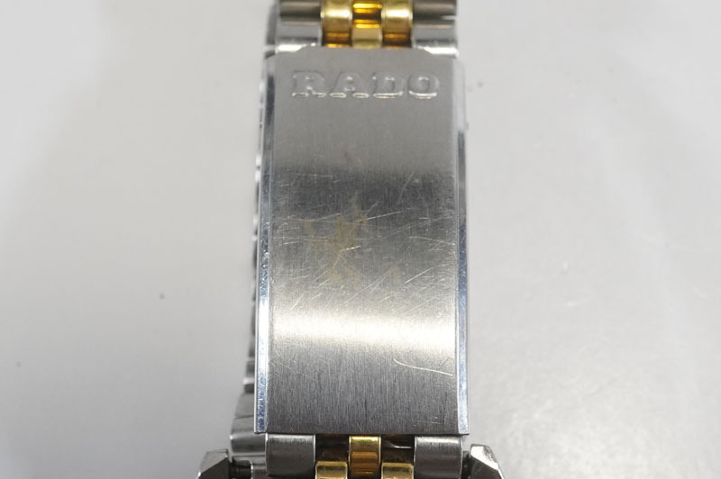 1円~【335】RADO／ラドー 636.4002.4K 自動巻き ポイジャー デイデイト メンズ 正規品ベルト 腕時計 の画像7
