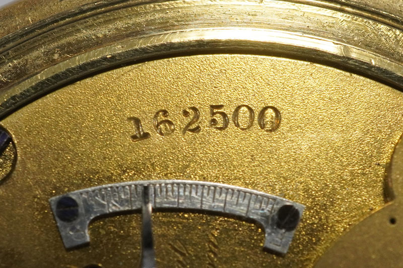 1円~【403】Rockford／ロックフォード 手巻き 懐中時計 スモールセコンド 琺瑯文字盤 アンティークの画像10