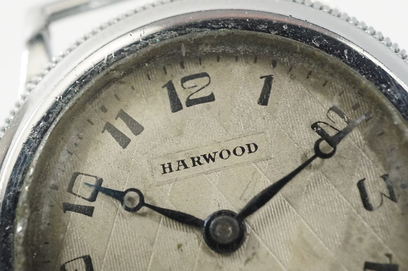 1円~【430】HARWOOD／ジョン・ハーウッド 自動巻き レディース 腕時計 アンティーク ビンテージ イギリスの画像3