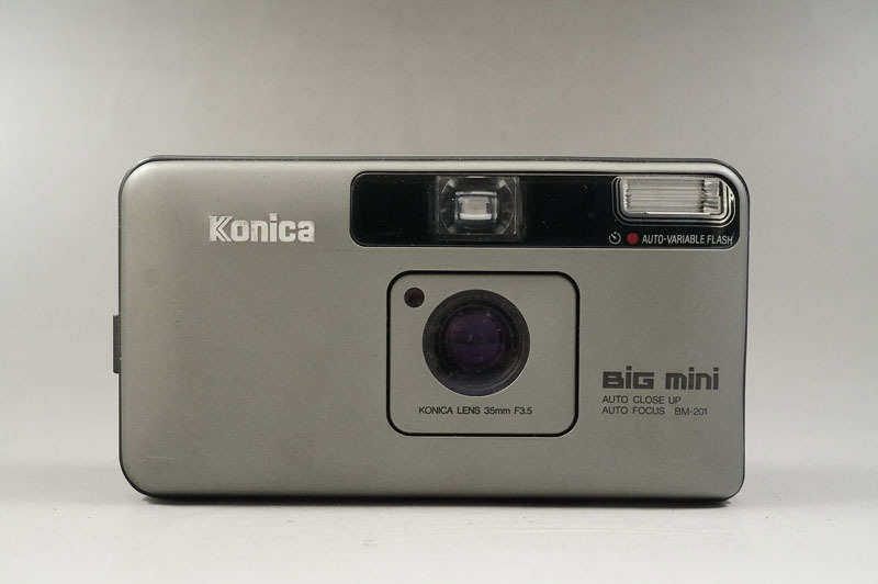 1円~【475】Konica／コニカ BiG mini BM-201 ／LENDS KONICA LENS 35mm F3.5の画像2