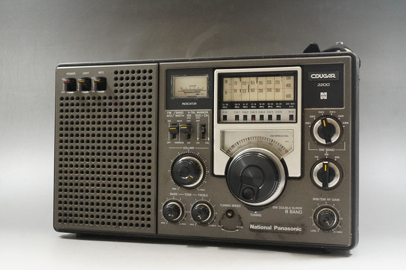 [492]National Panasonic COUGAR| Kuga RF-2200 radio that time thing 