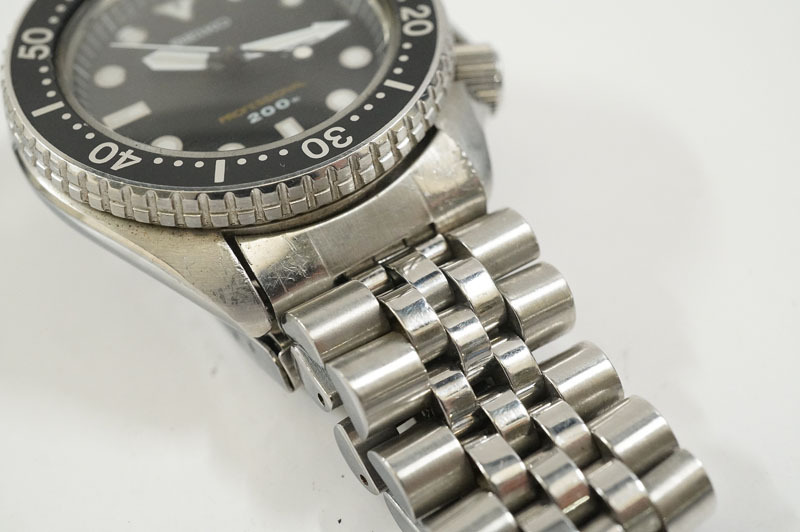 1円~【531】実働 SEIKO／セイコー ダイバーズ PROFESSIONAL 200m 7C43-602L クオーツ デイデイト メンズ 腕時計の画像7