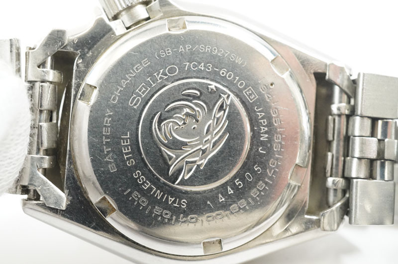 1円~【531】実働 SEIKO／セイコー ダイバーズ PROFESSIONAL 200m 7C43-602L クオーツ デイデイト メンズ 腕時計の画像9