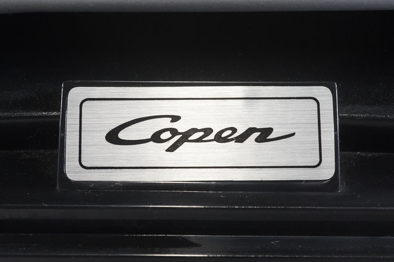 【567】DAIHATSU／ダイハツ Copen 初代コペン 非売品 特注 純正 シルバー 1/18 L880K 模型 オープンカーの画像4