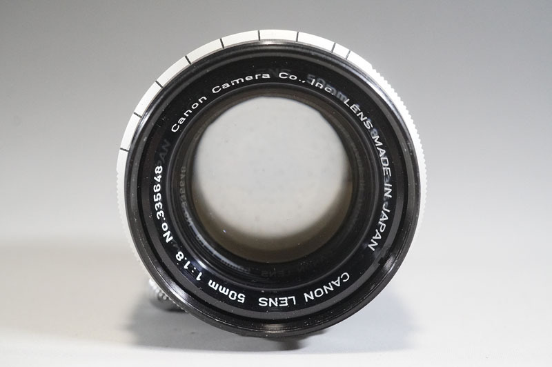 1円~【576】Canon／キャノン Canon７ ／LENDS CANON LENS 50mm 1:1.8の画像7