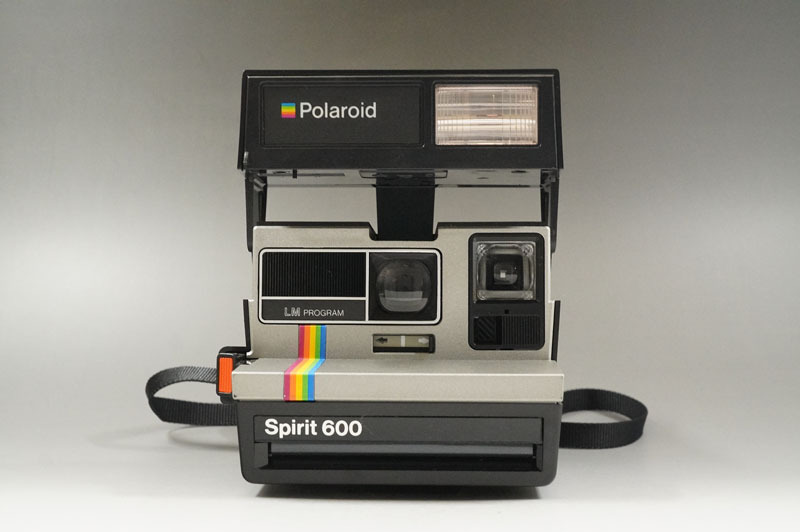 1円~【625】Polaroid/ポラロイド　POLAROID SPIRIT600　ストロボ内蔵　箱付き