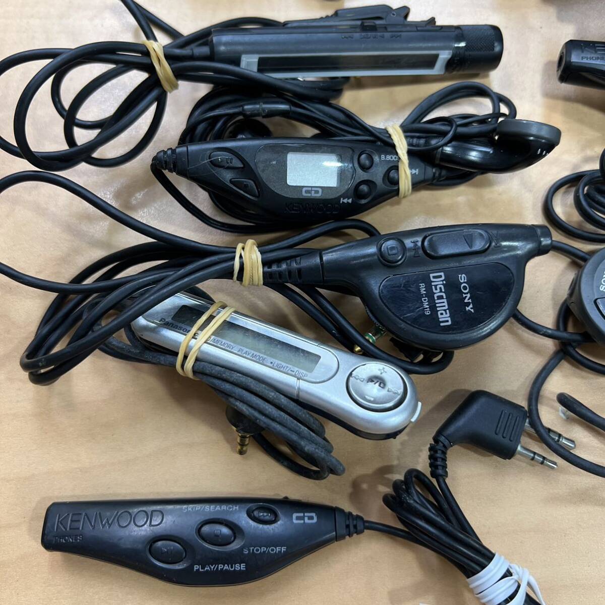 CW40 Walkman дистанционный пульт 50 шт совместно портативный CD кассетная магнитола принадлежности вид CD Walkman Remote Controler Cassette