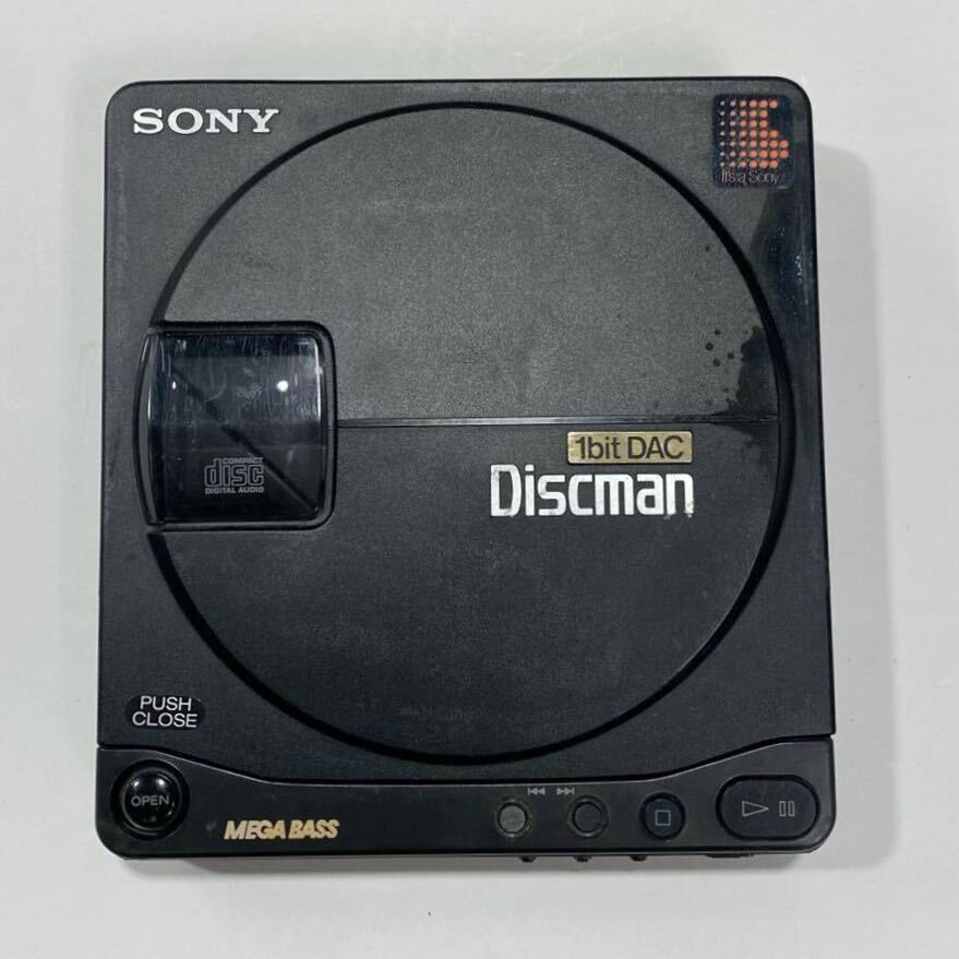 CW31 通電OK SONY D-99 Discman ポータブルCDプレーヤー ディスクマン CDウォークマン ソニー ブラックの画像1