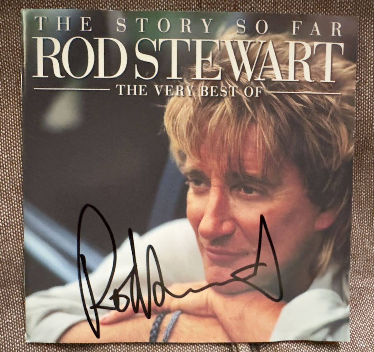 Rod Stewart（ロッド・スチュアート） 直筆サイン入りCDジャケットの画像1